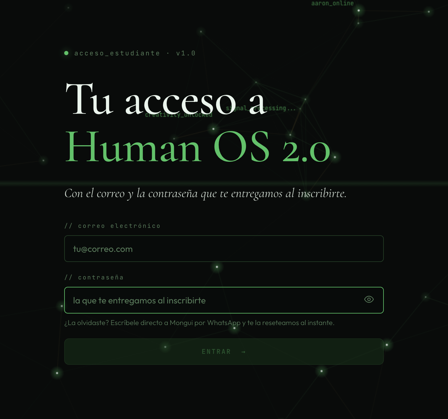 Acceso al sistema · Pixelia Lab